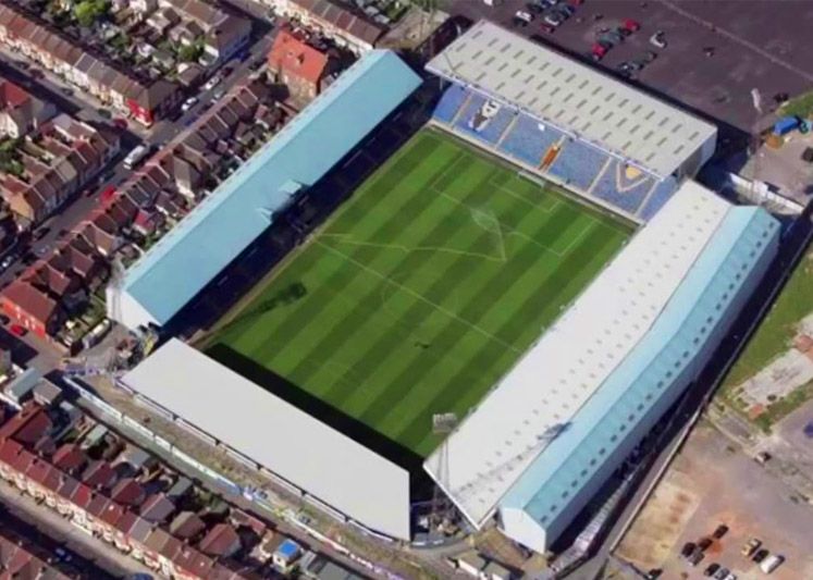 Fratton Park football ground